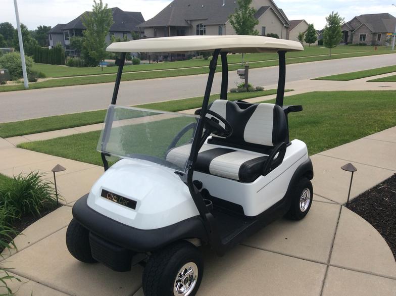 1986 CLUB CAR DS RED - $OLD, Previous Builds, Portfolio