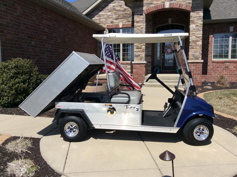 1986 CLUB CAR DS RED - $OLD, Previous Builds, Portfolio